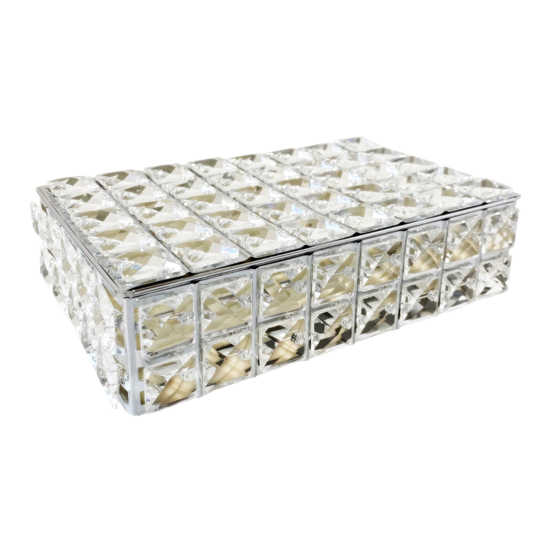 Szkatułka na biżuterię srebrna