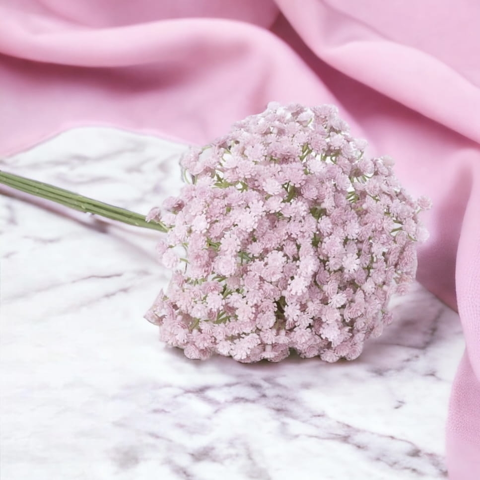 sztuczna gipsówka różowa, gipsówka bukiet