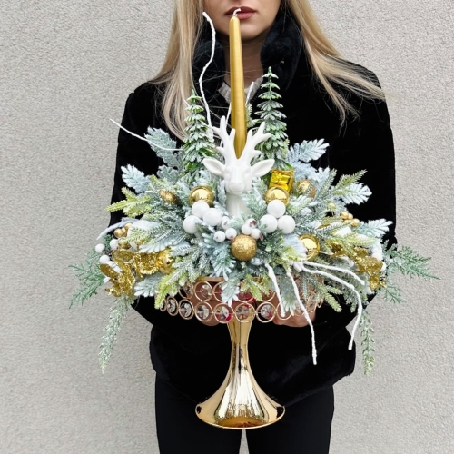 Stroik świąteczny bożonarodzeniowy 