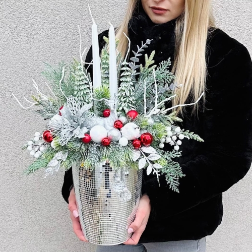 Stroik świąteczny bożonarodzeniowy  