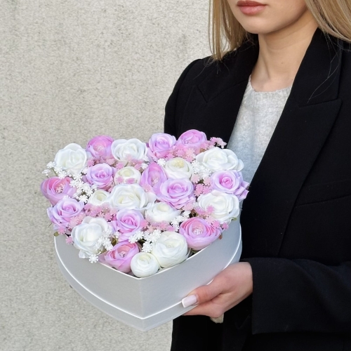 flower box serce