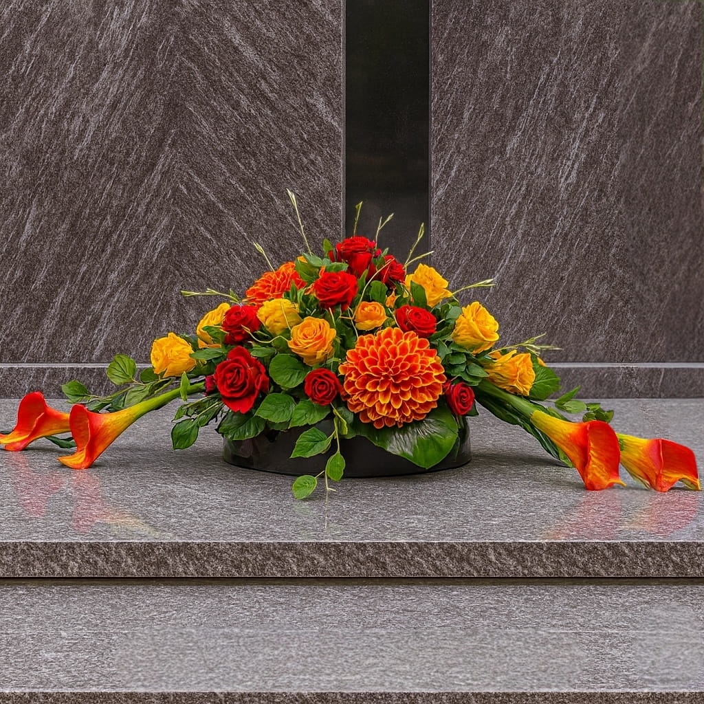 Wiązanka na cmentarz, stroik na cmentarz