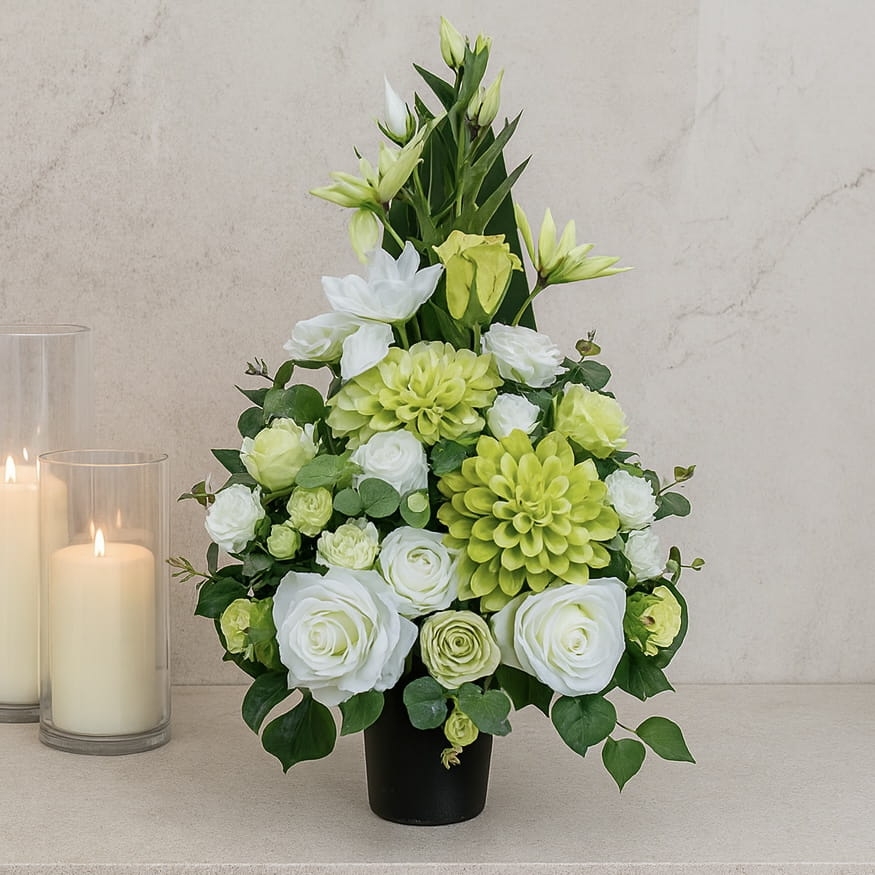 Bukiet do wazonu nagrobnego