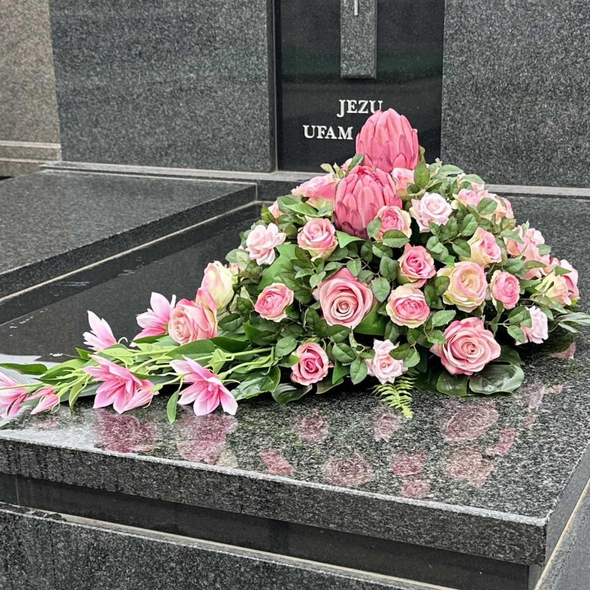 Wiązanka na cmentarz