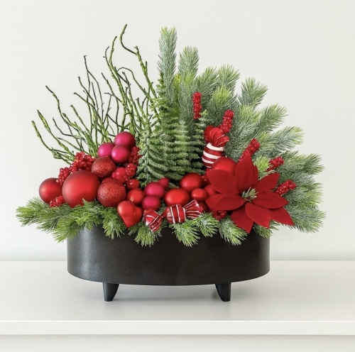 Stroik świąteczny na cmentarz  