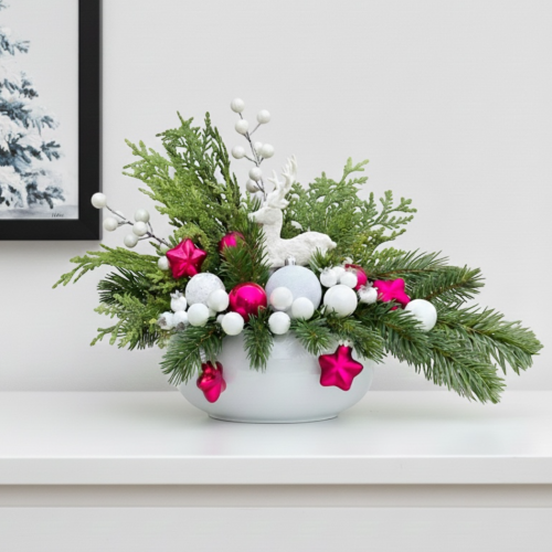 Stroik świąteczny bożonarodzeniowy 