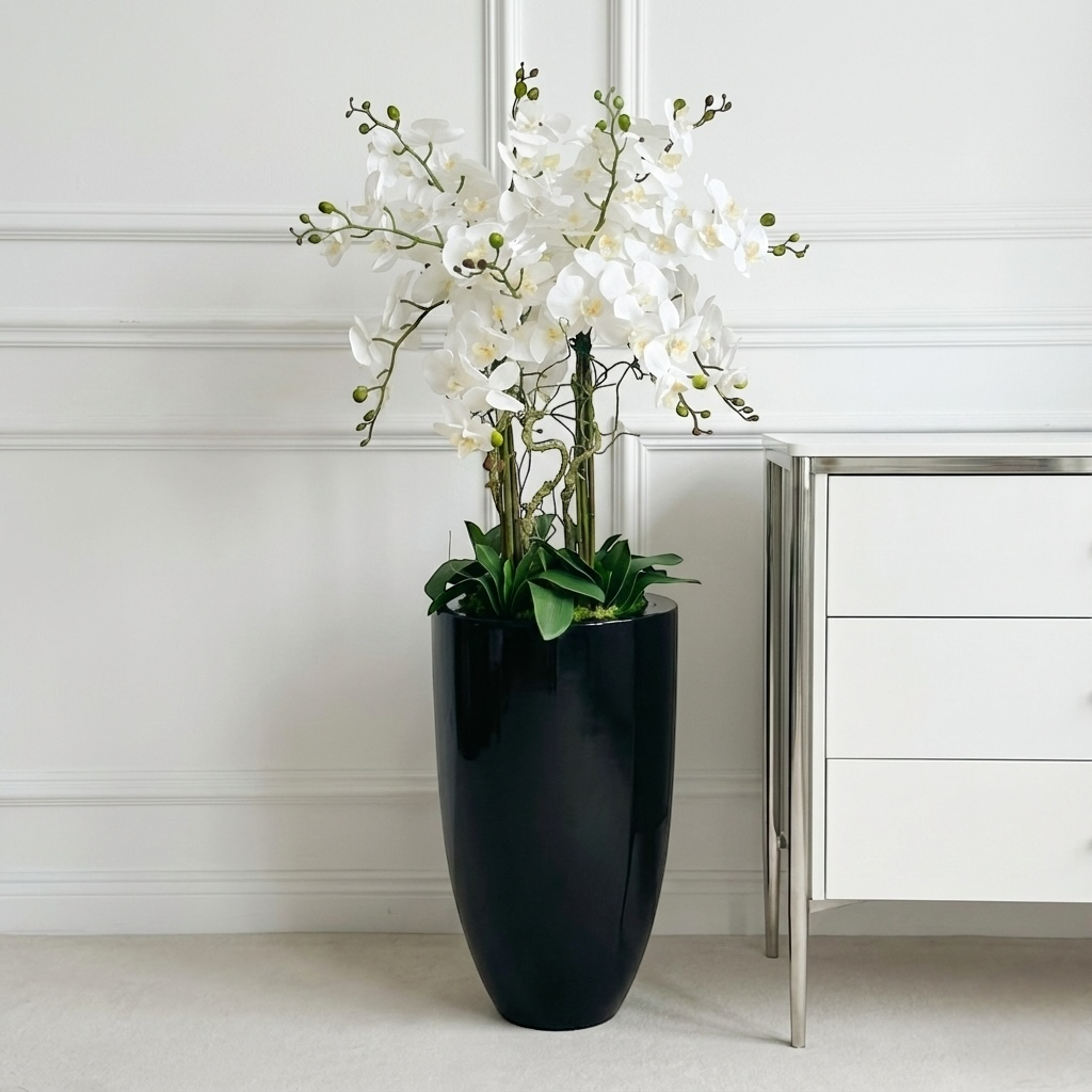 Sztuczny storczyk duży