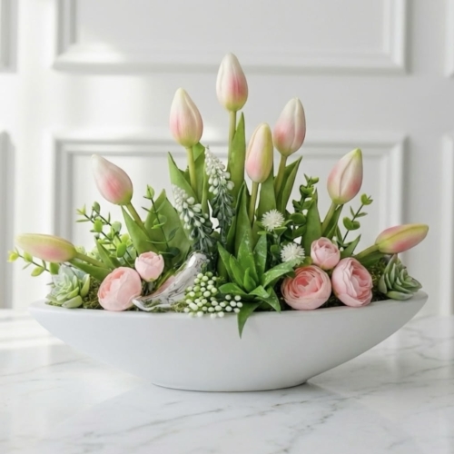 Silikonowe tulipany