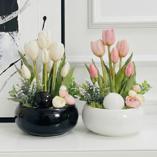Silikonowe tulipany