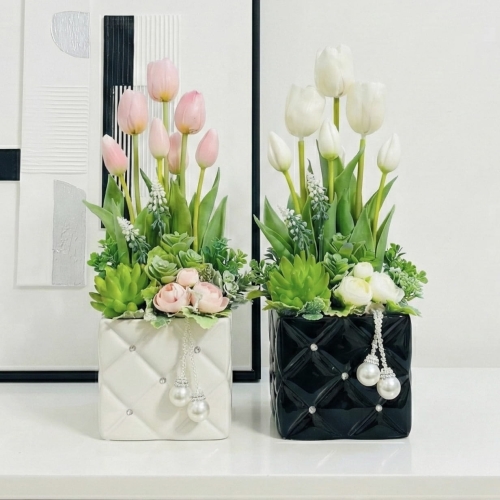 Silikonowe tulipany