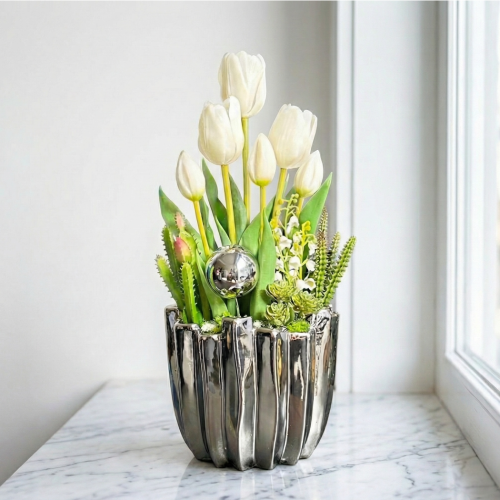 Silikonowe tulipany