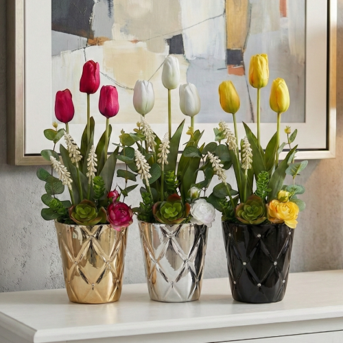 silikonowe tulipany