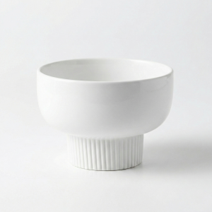 Doniczka ceramiczna biała