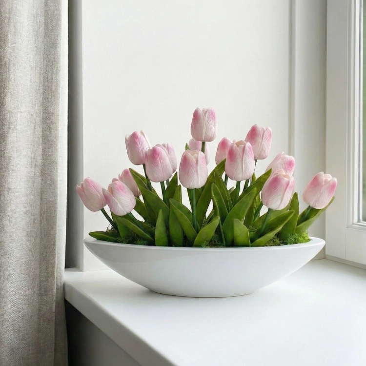 Silikonowe tulipany