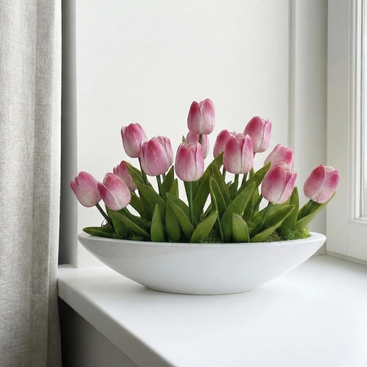 Silikonowe tulipany