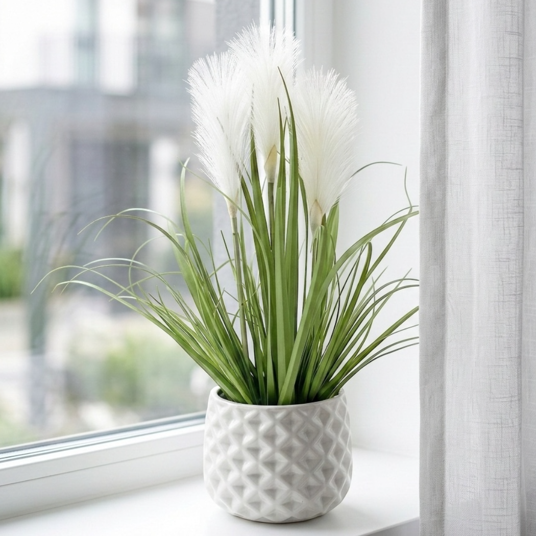 sztuczna trawa pampasowa